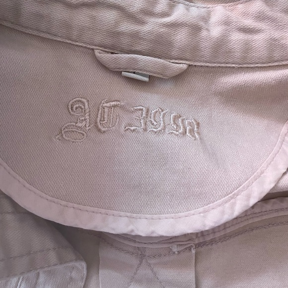 Guess bage colored jean jacket - Picture 2 of 2